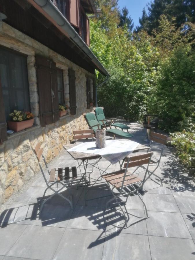 Jagdhaus In Der Rhoen In Voelliger Alleinlage Gersfeld Buitenkant foto