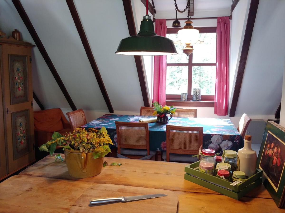 Jagdhaus In Der Rhoen In Voelliger Alleinlage Gersfeld Buitenkant foto